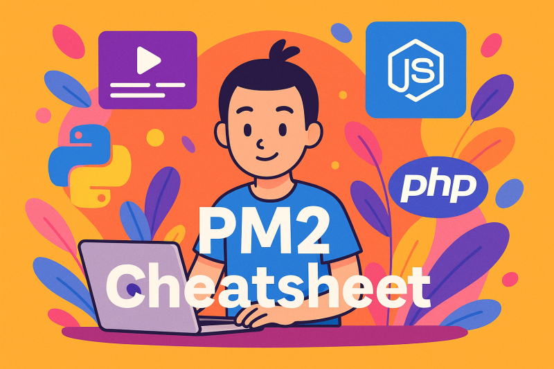 PM2 Cheatsheet: The Ultimate Guide for Node.js Process Management 🚀